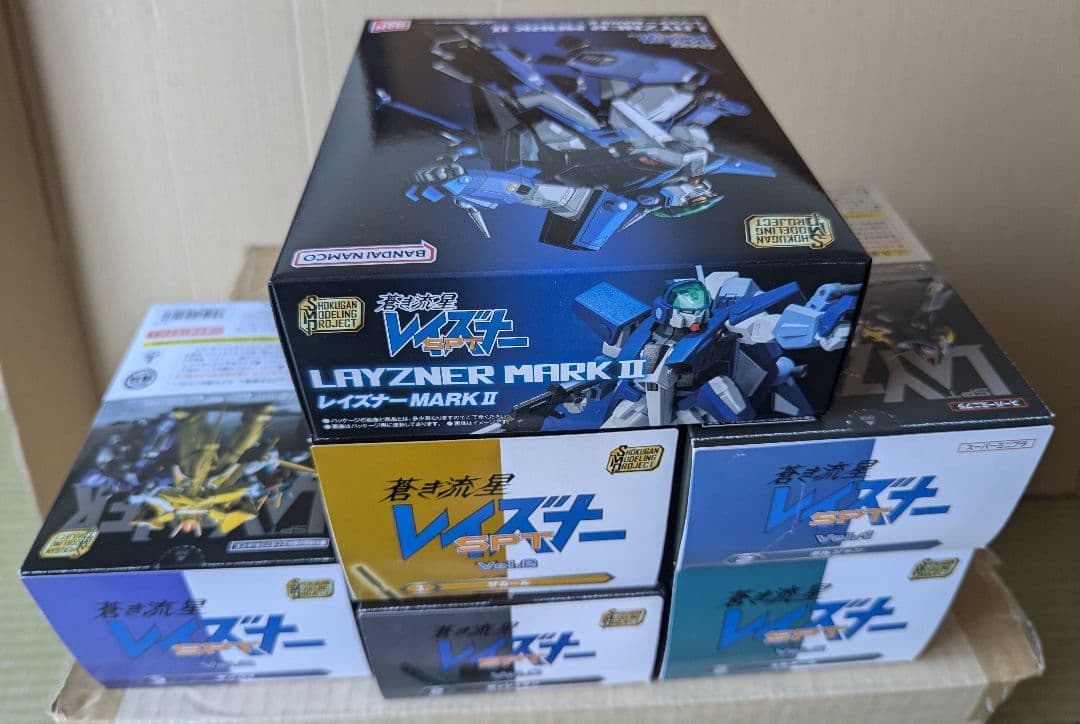 スーパーミニプラ　SPTレイズナー 　6点セット