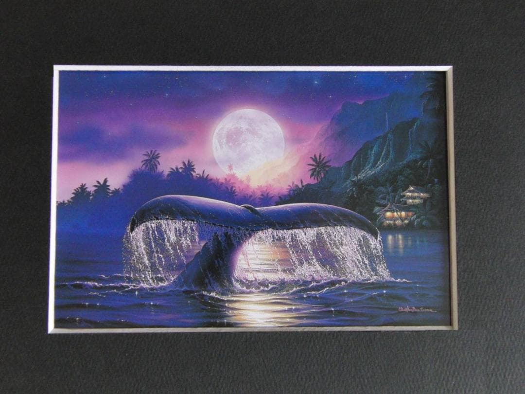 クリスチャン・ラッセン、【エシャント ミステリー】、希少な額装用