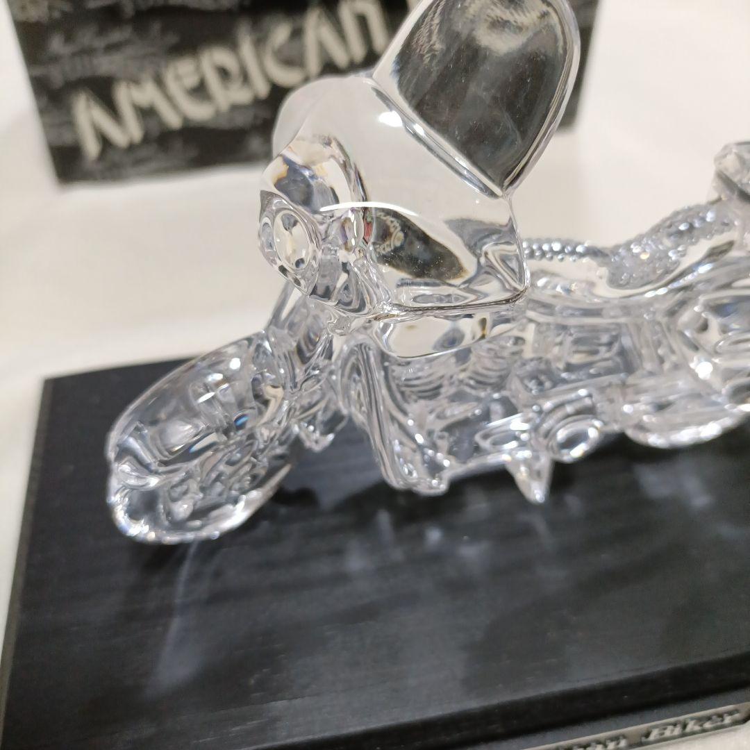 ホフバウアー社製 クリスタルガラス アメリカンバイク HOFBAUER - メルカリ