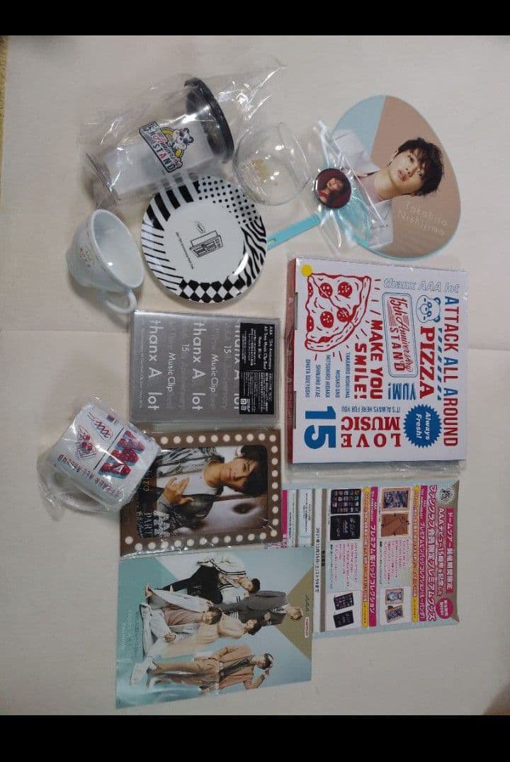 THANX AAA lot 15th グッズまとめ売り