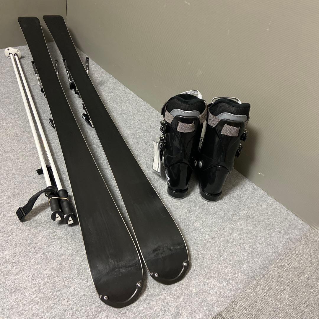 ★メンテ済 大人スキーセット 板SALOMON162cmブーツ26~26.5cm