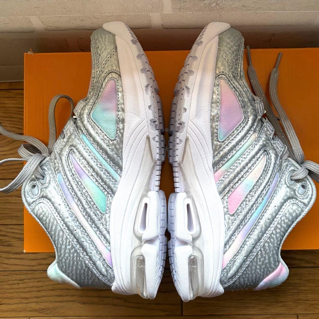 【JFIT 】フィットネスシューズ JF-Neo シルバー 22.5cm