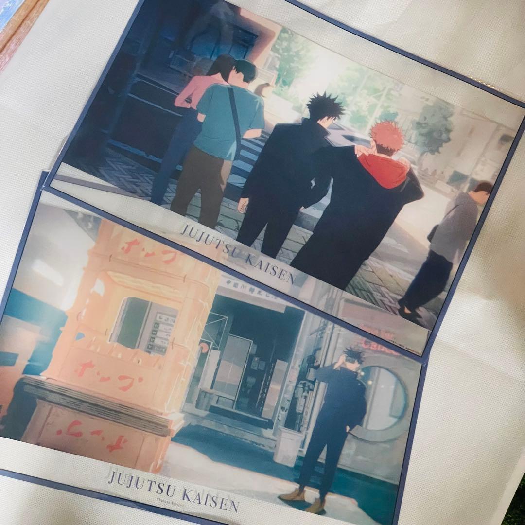 呪術廻戦 虎杖 伏黒 OP ED A3 クリアポスター 渋谷事変 五条 80 - メルカリ