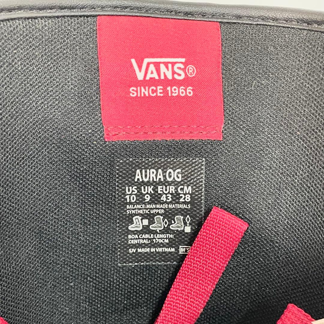【良品】VANS AURA OG BOA 28.0cm スノーボードブーツ
