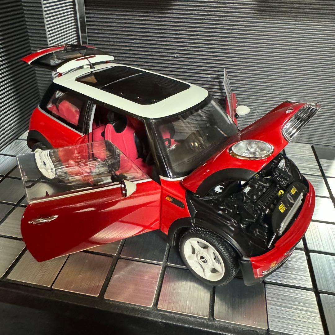 絶版未展示品 京商 1/18 MINI ミニ クーパー レッド - メルカリ