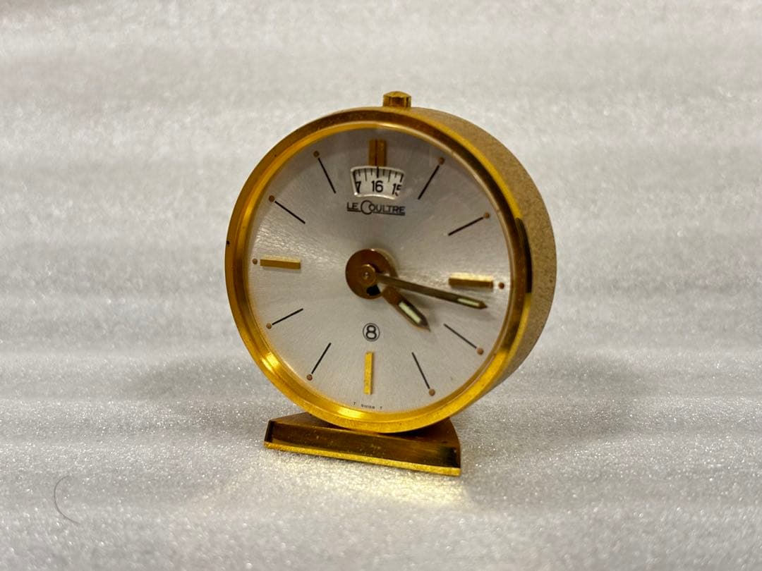 Jaeger-LeCoultre アラームクロック ヴィンテージ 置時計 手巻き Jaeger-LeCoultre Memovox Travel Alarm Clock – Analog:Shift