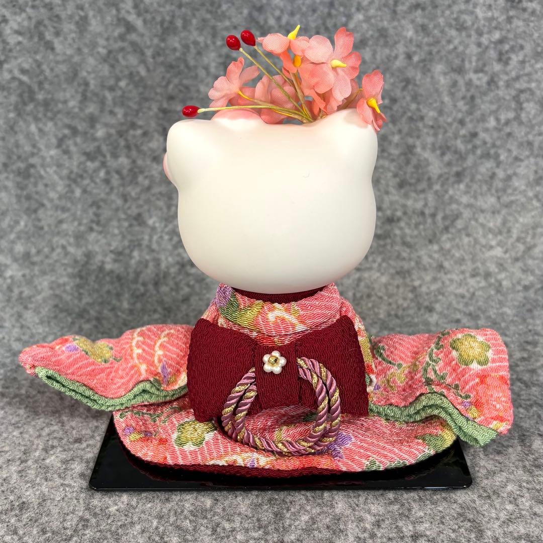 ハローキティ 陶器 ドール 着物 桜
