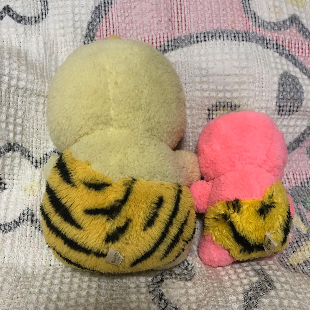 セキグチ ピカポン ぬいぐるみ 2コセット 穴あき有 中古品 昭和レトロ