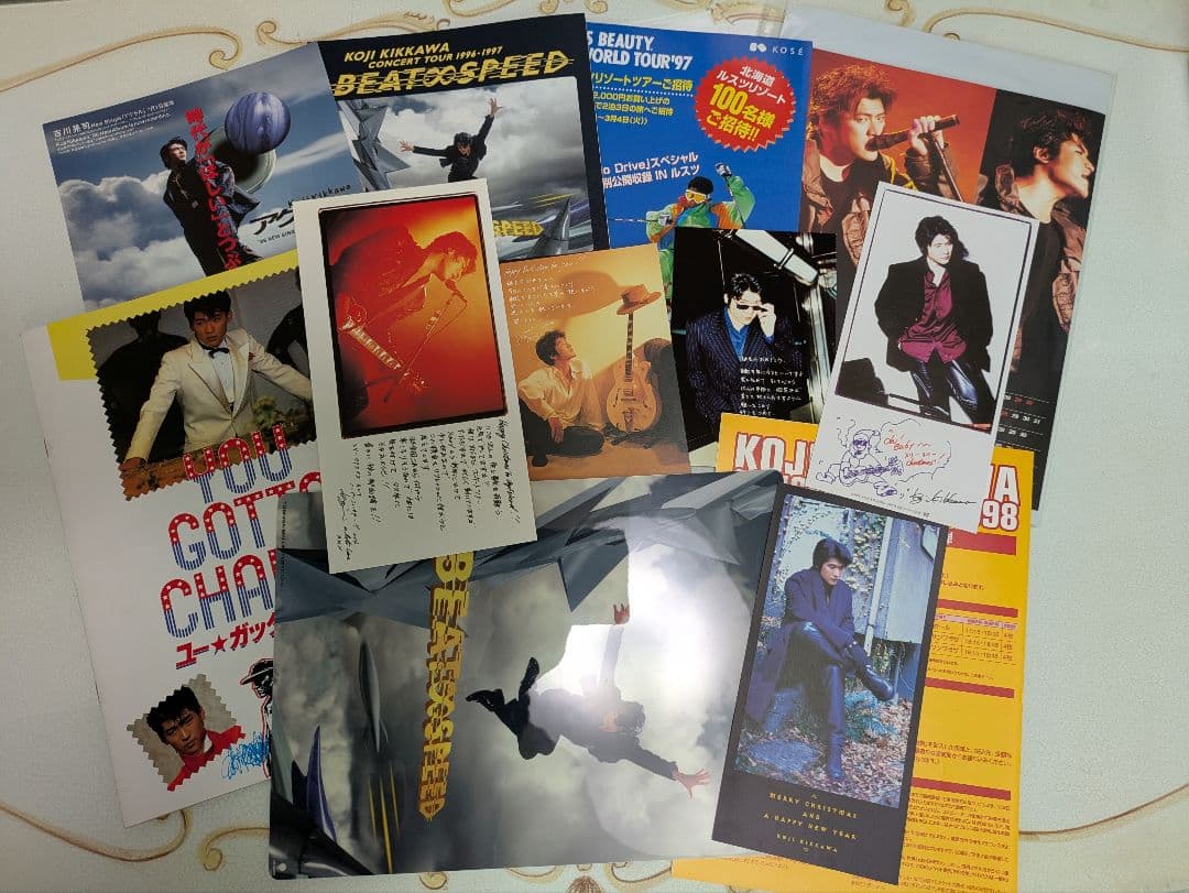 ココアです。 美品　吉川晃司 ファンクラブ「K2」会報誌まとめ売り58冊