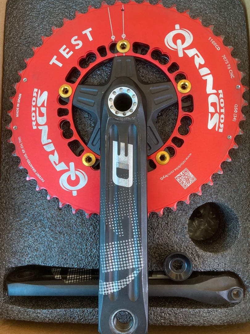 rotor3Dクランク　楕円リング ROTOR】超お得なクランクセット！！今こそ楕円チェーンリングを使い