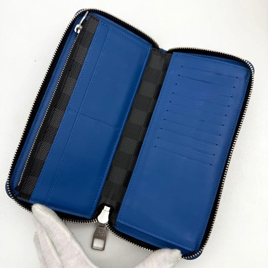極上美品】ルイヴィトン ダミエ グラフィット ヴェルティカル 長財布