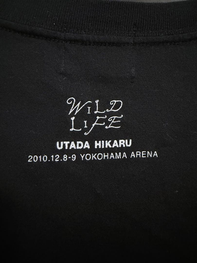 【美品】WILD LIFE 2010⭐︎Tシャツ⭐︎宇多田ヒカル⭐︎Lサイズ