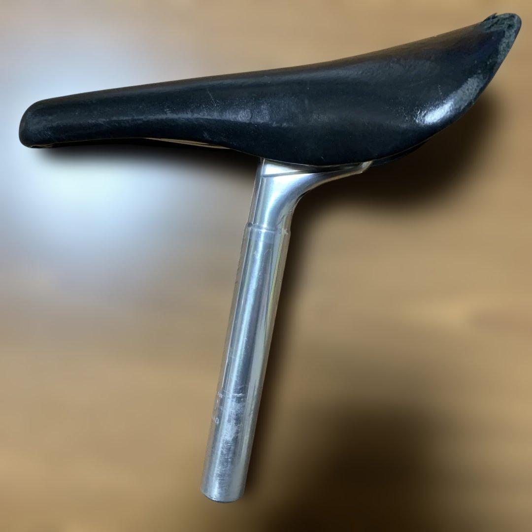 KASHIMAX ファイブゴールド8サドル＋シートポスト 暇な土曜日、サドルを替えてポタリング🤭 サドルはブルックスからカシ