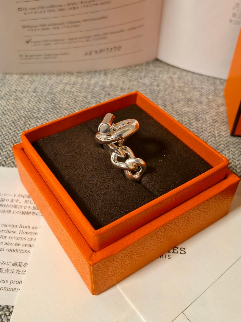 あいこ エルメス リング 《クロワゼット》 GM サイズ55