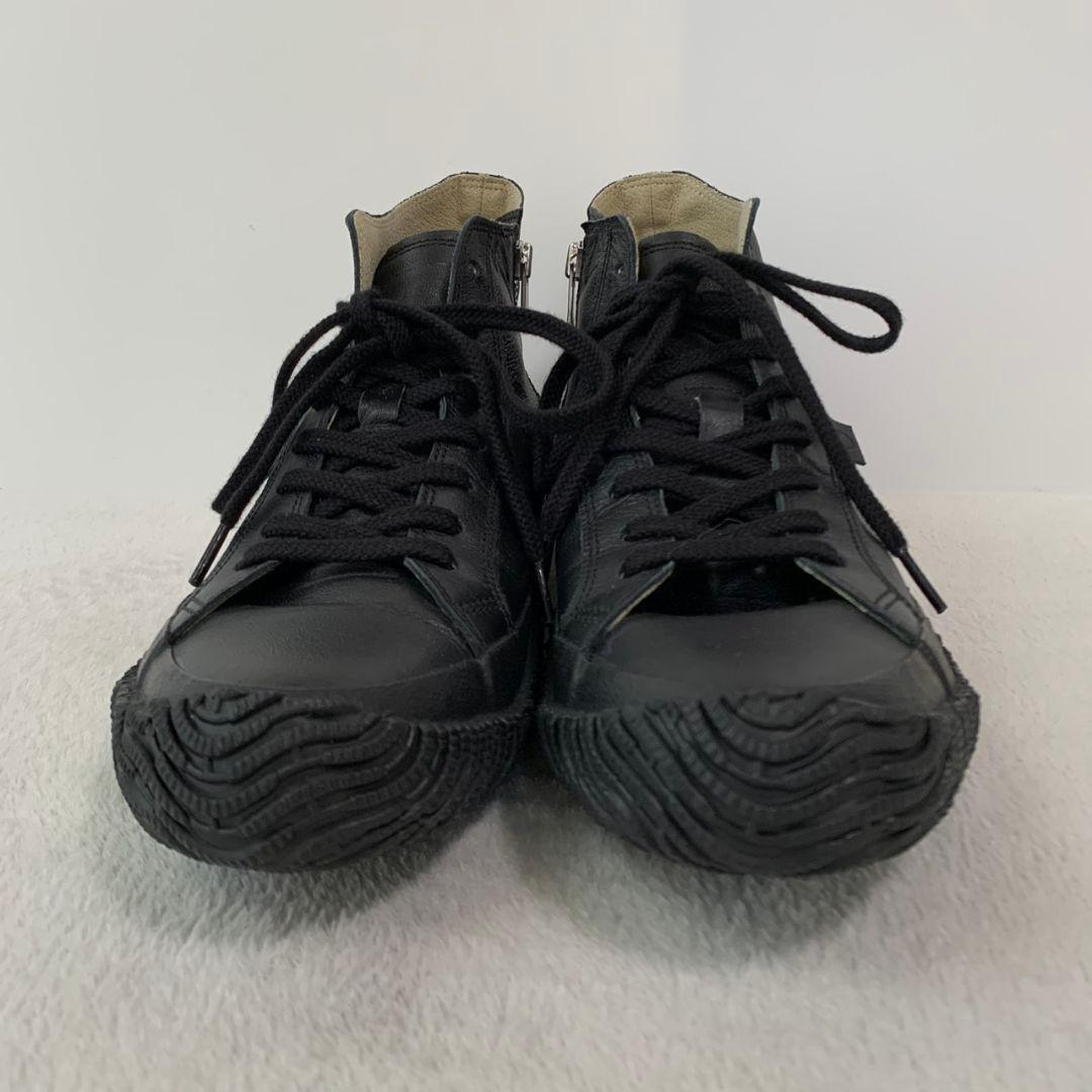 【美品】SPINGLE MOVE カンガルーレザーハイカット ファスナー《現行》