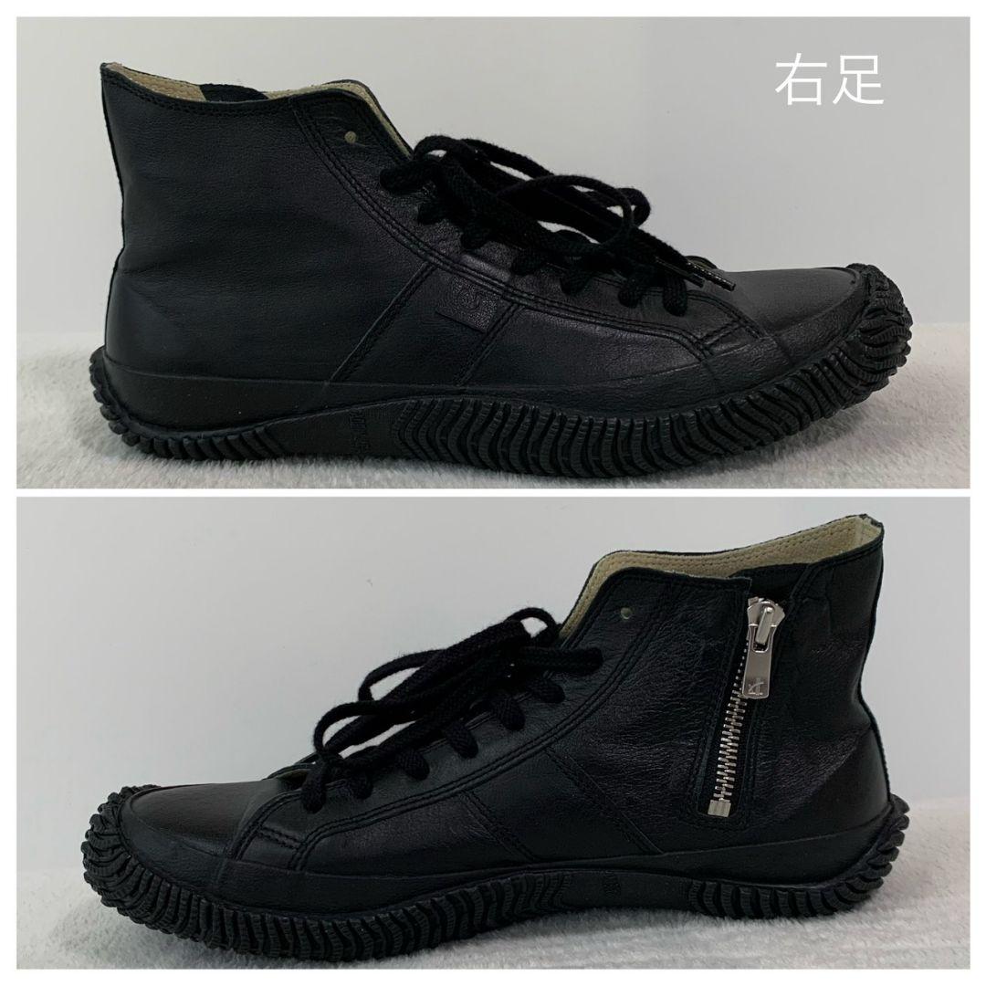 【美品】SPINGLE MOVE カンガルーレザーハイカット ファスナー《現行》