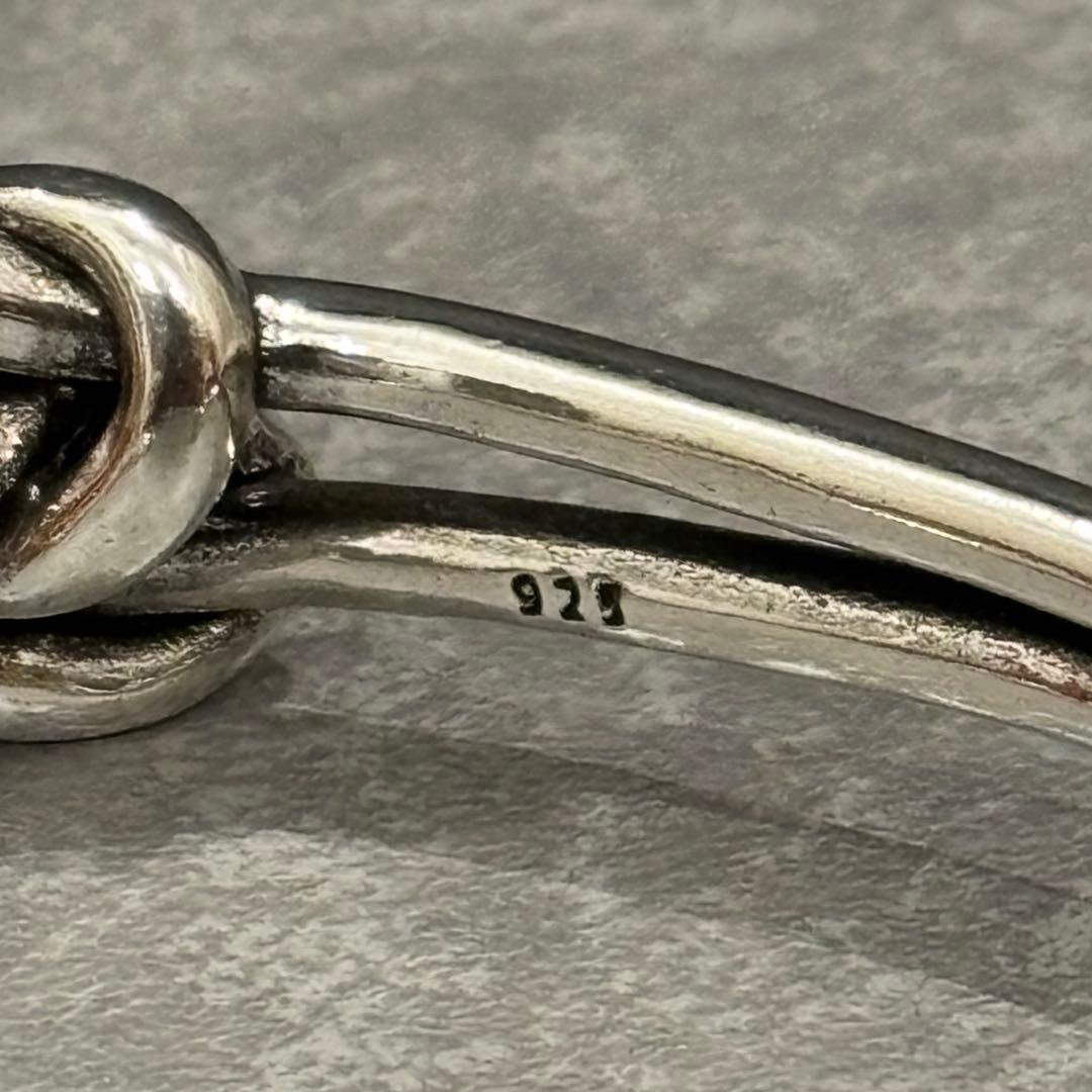 シルバー925 ノット バングル メキシカンジュエリー ブレスレット