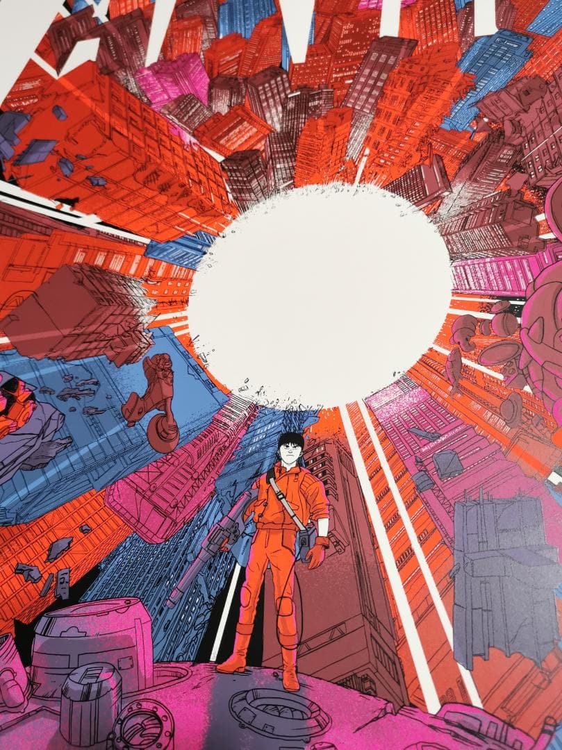 アキラ（Akira）・特大ポスター（100枚限定版、大友克洋） - メルカリ