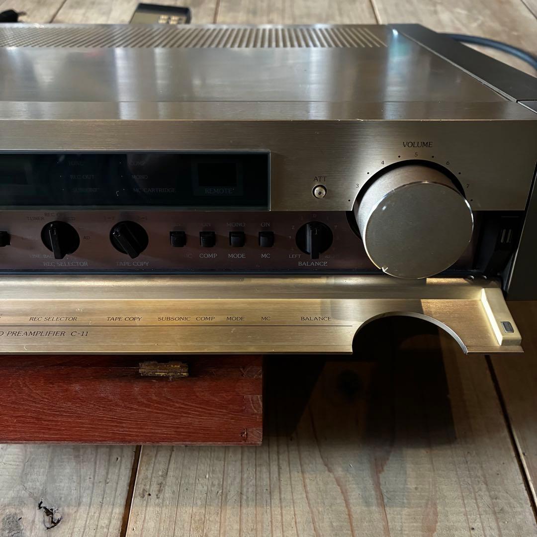 即決可】Accuphase C-11 ステレオプリアンプ(送料込) - メルカリ