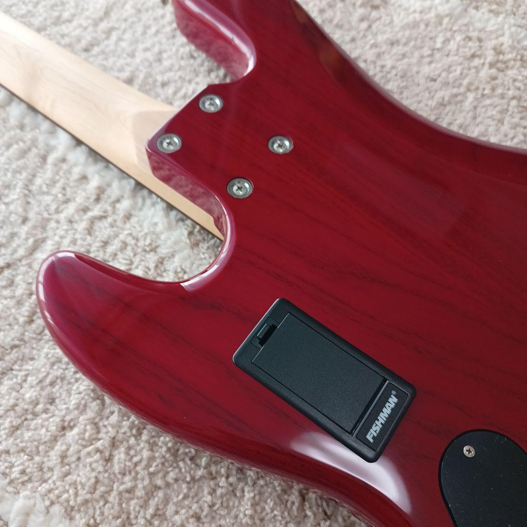 美品】LAKLAND ベース SK-44-AJ (Black Cherry) - メルカリ