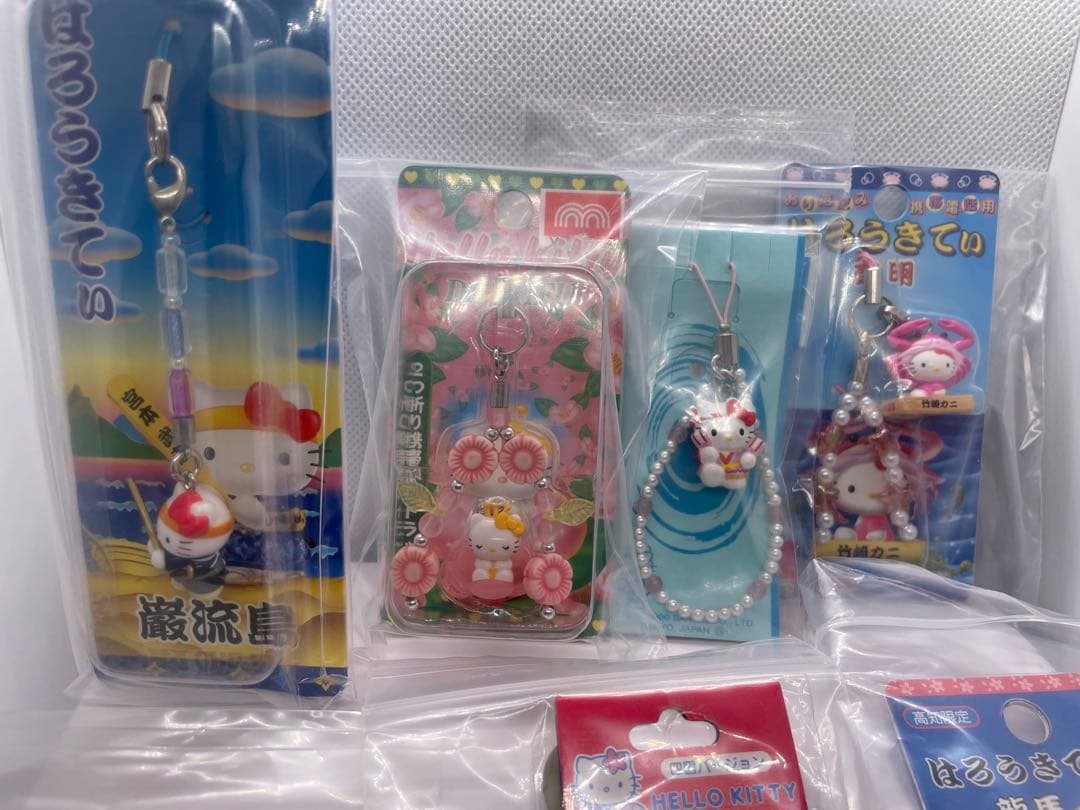 【未開封・華やか】ご当地キティ ストラップ 14点まとめ売り