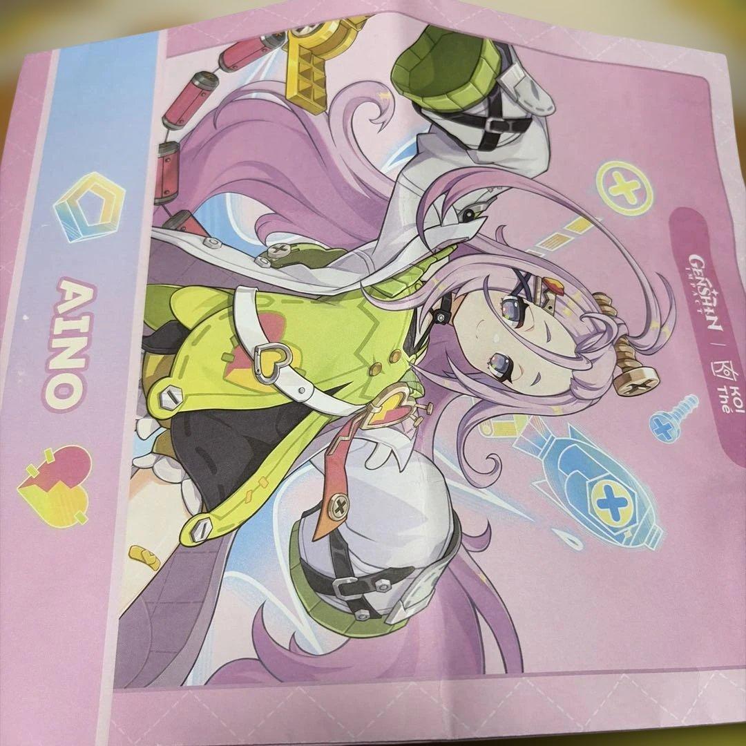 海外限定】原神 イネファ アイノ アクキー コースター KOITHE コード付