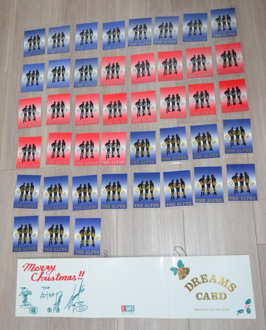 THE ALFEE トレカ DREAMS CARD 48枚セット