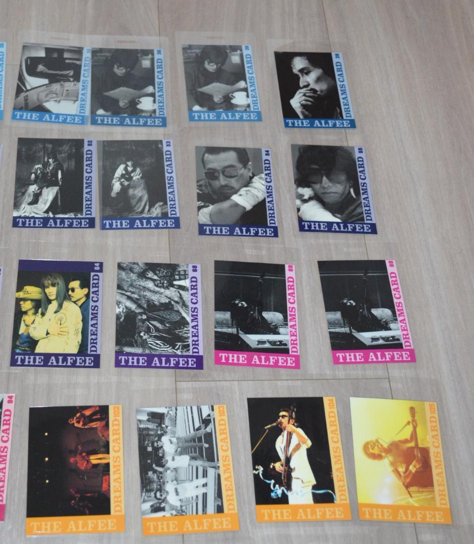 THE ALFEE トレカ DREAMS CARD 48枚セット
