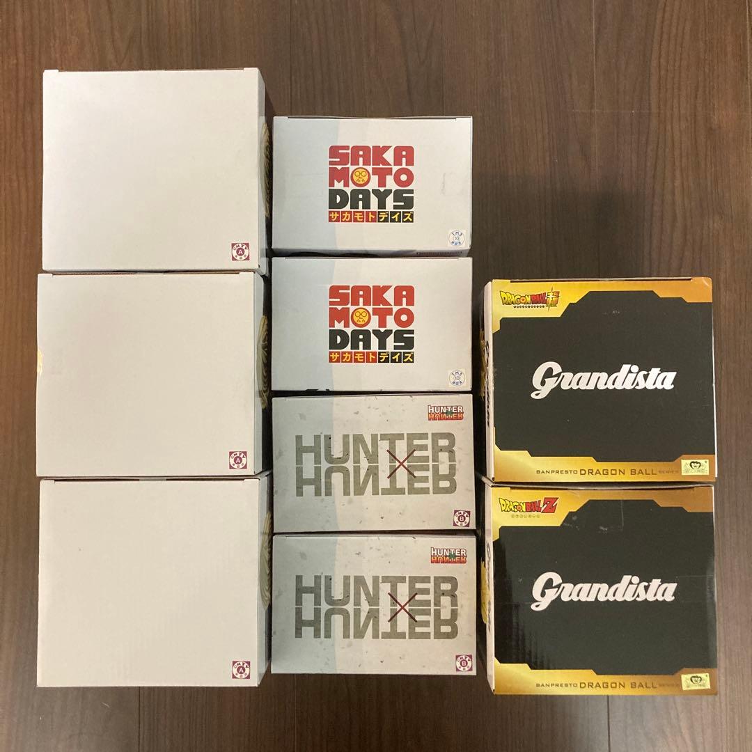 最新フィギュアまとめ売り　9箱