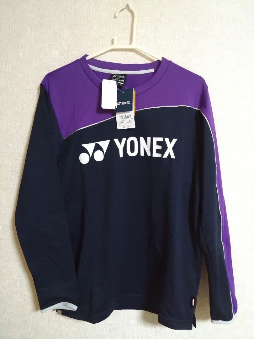 YONEXヨネックス 新品未使用 パープルブラック系 ライトトレーナーL ユニライトトレーナー.31060|31060】ヨネックス【公式】オンラインショップ