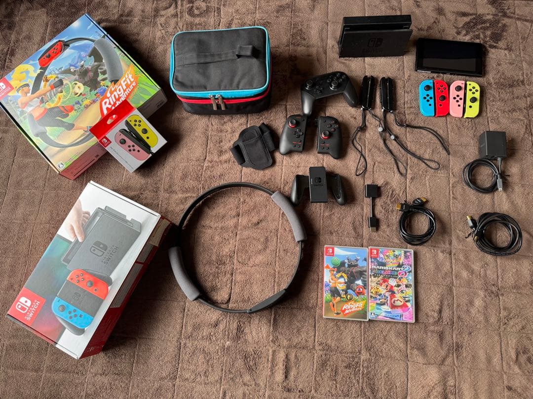 NintendoSwitch本体＋PROコン＋ソフト2セット他多数　動作確認済み 楽天市場】スイッチ本体 ソフト セット（本体｜Nintendo Switch