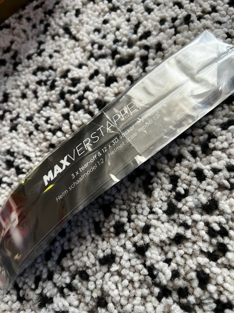 美品 1/2 マックス・フェルスタッペン 2022 本戦用 ヘルメット