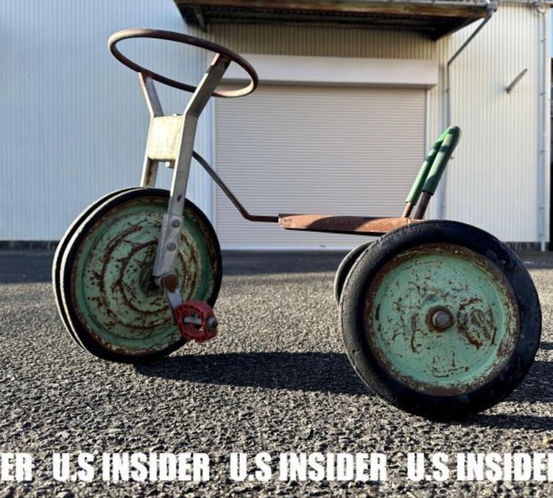 SP・セール‼︎ 鉄製三輪車■アメリカンヴィンテージ■大型73cm