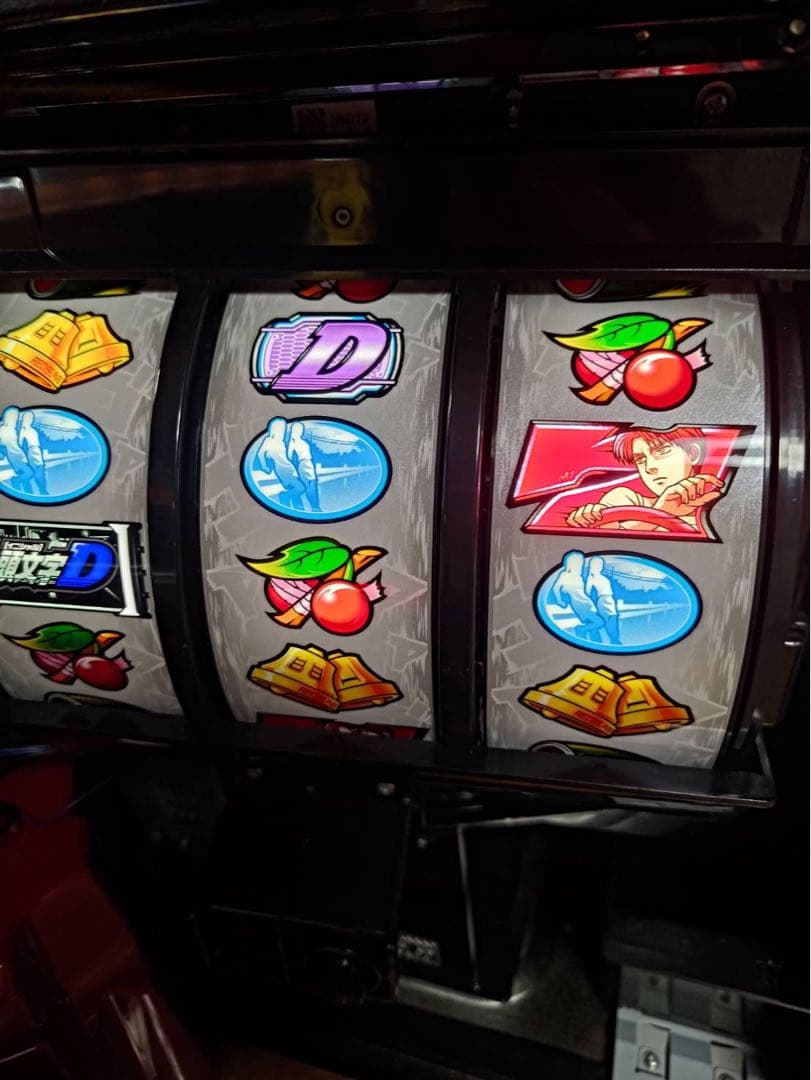 パチスロ実機　頭文字D スロット　啓介パネル　※引き取り限定※