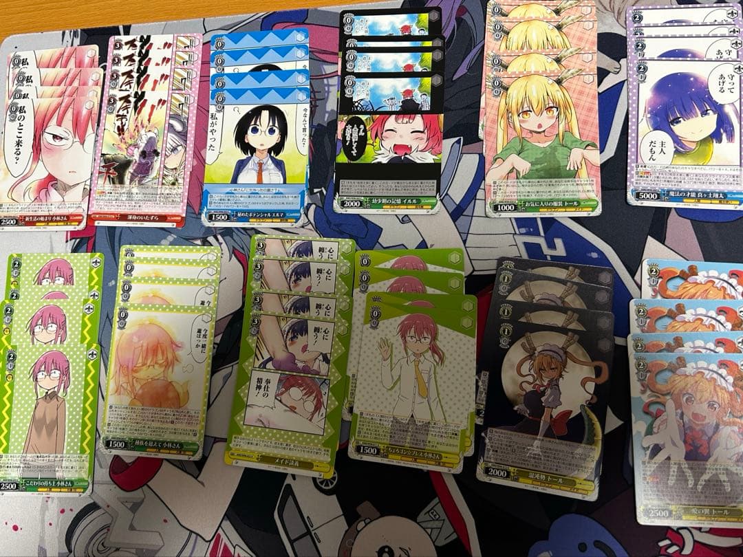 ヴァイスシュヴァルツ　小林さん家のメイドラゴン　まとめ売り