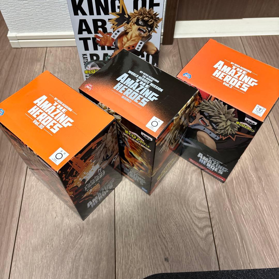 爆豪勝己 フィギュア まとめ売り