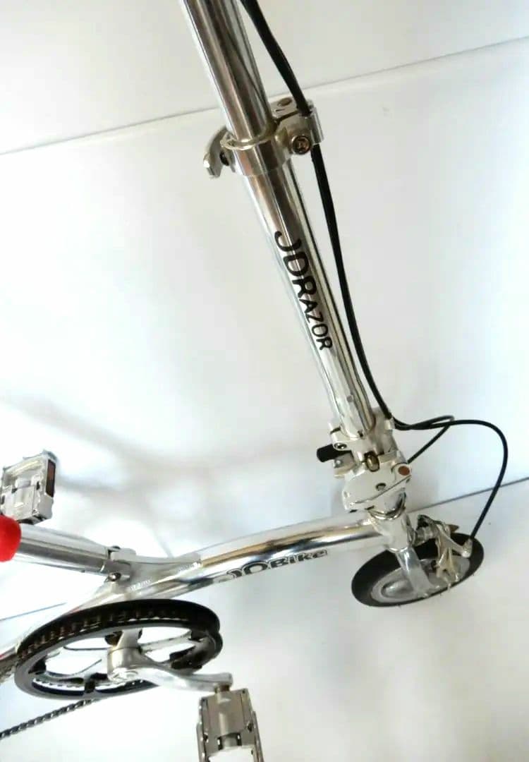 付属品充実】JD RAZOR アルミフレーム 折り畳み自転車 JDBike 改