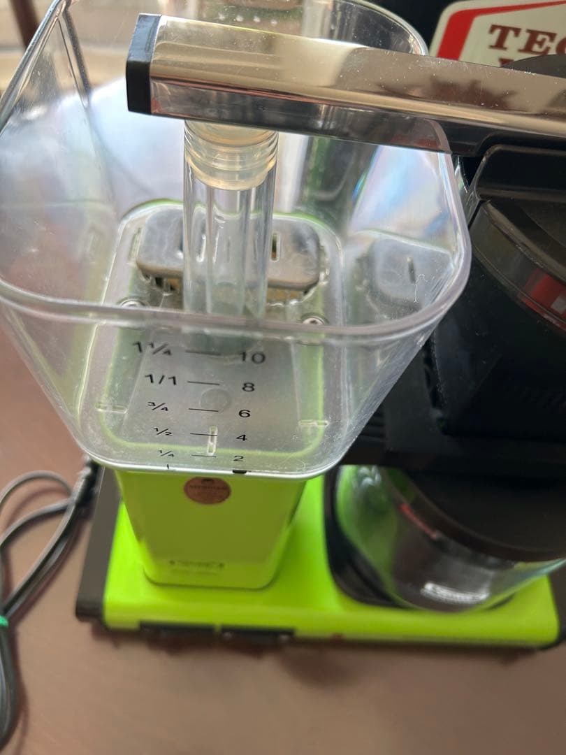 お値下げ済 Moccamaster コーヒーメーカー グリーン - メルカリ