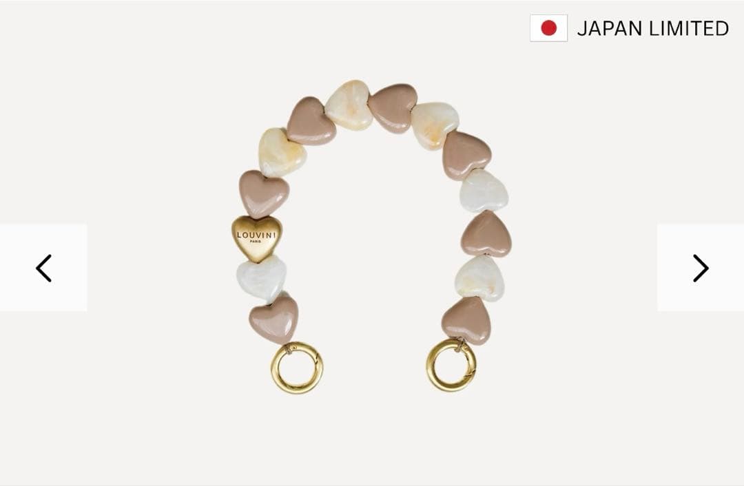 《新品タグ付き》LOUVINI PARIS ハンドストラップ