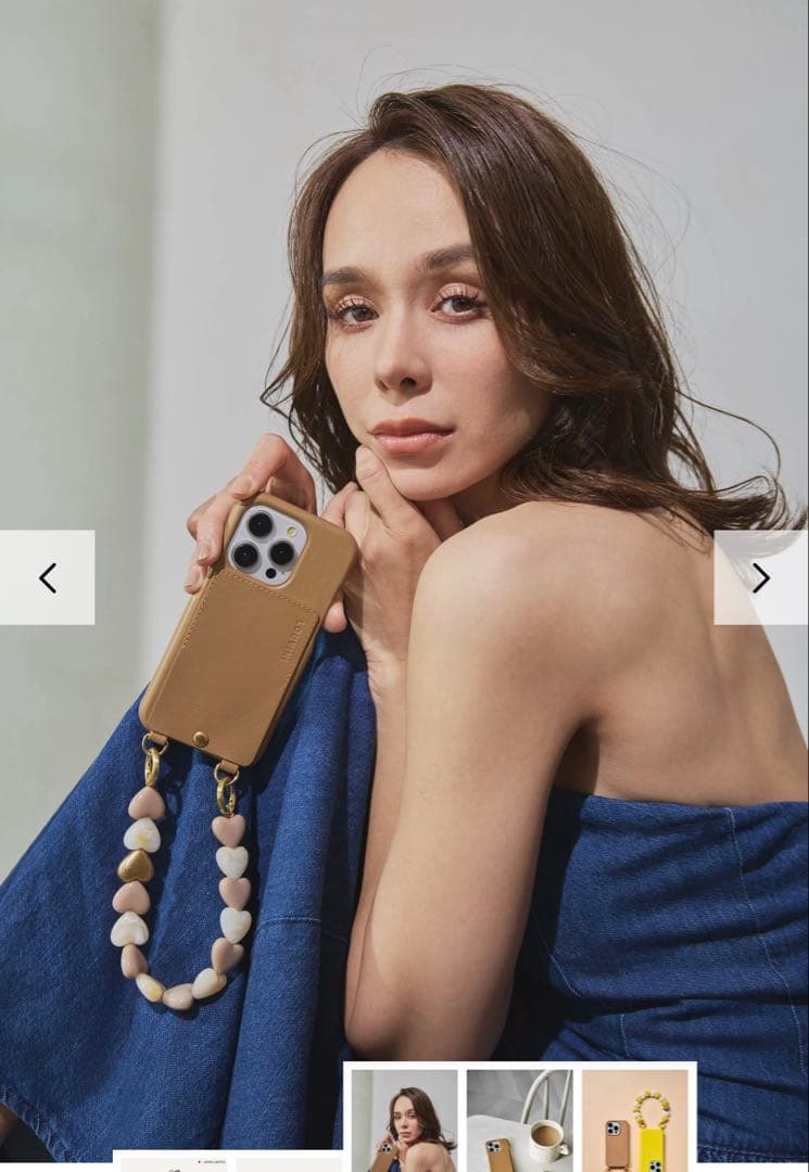 《新品タグ付き》LOUVINI PARIS ハンドストラップ