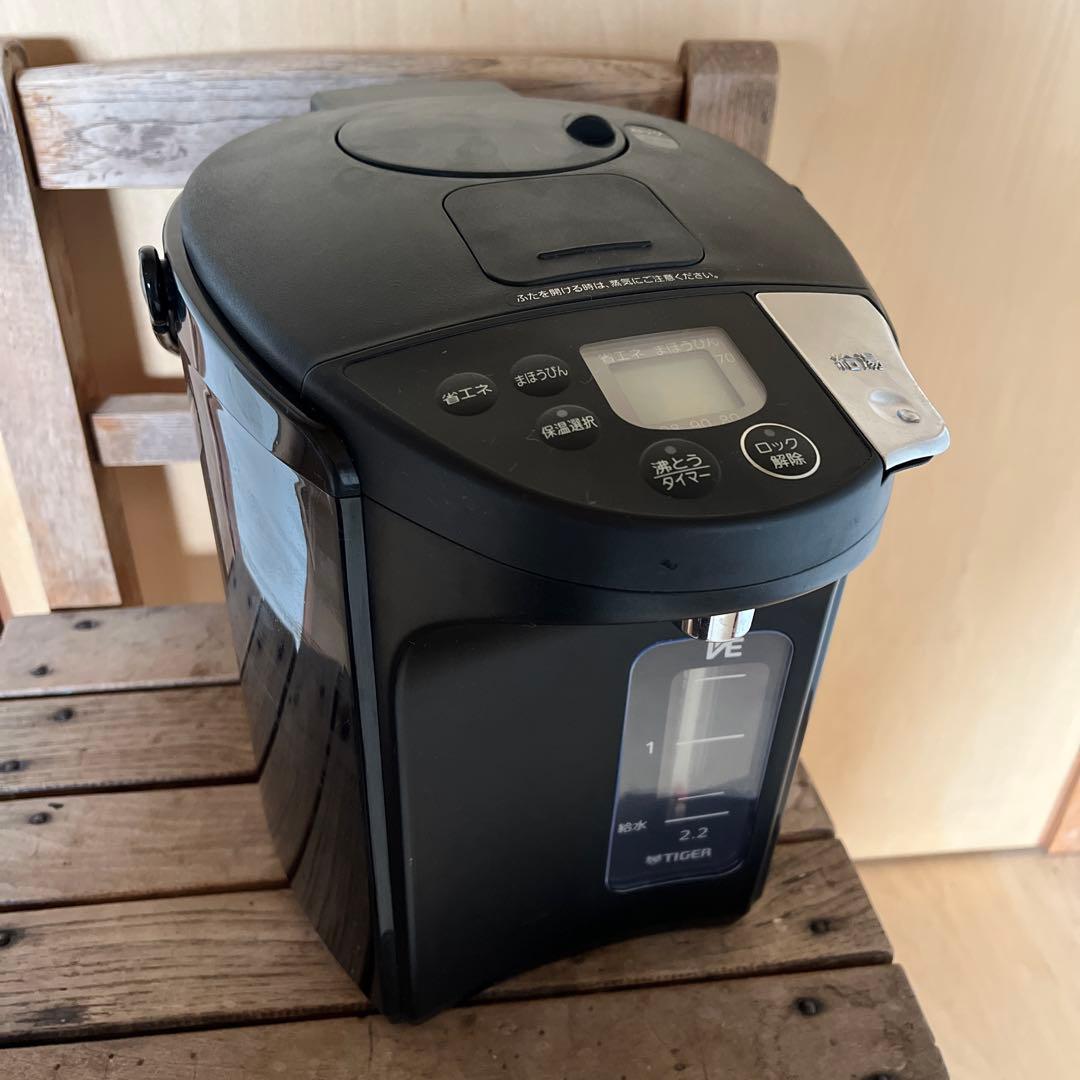 タイガー 電気ポット とく子さん 2.2L