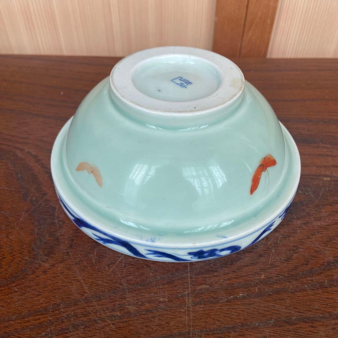 古伊万里色絵折枝牡丹文玉縁鉢 江戸時代 - メルカリ