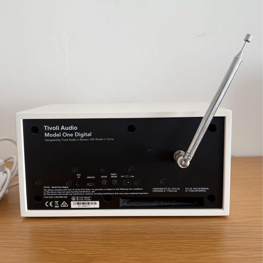 Tivoli Audio MODEL ONE DIGITALチボリ ホワイト - メルカリ