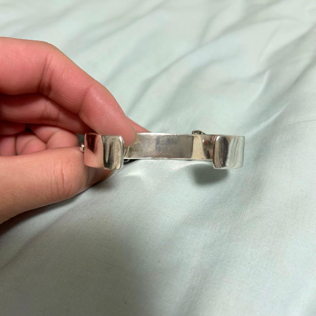 ゴローズ goro's 銀爪平打ちブレス バングル Mサイズ - メルカリ