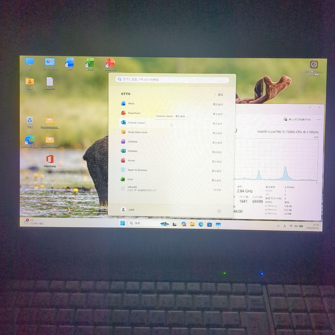 富士通 LIFEBOOK A577/S第7世代i5 Win11 Pro純正AC付 - メルカリ