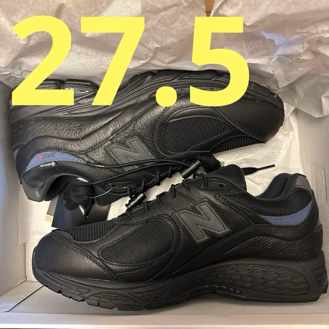 JJJJound New Balance 2002R GORETEX Black - メルカリ