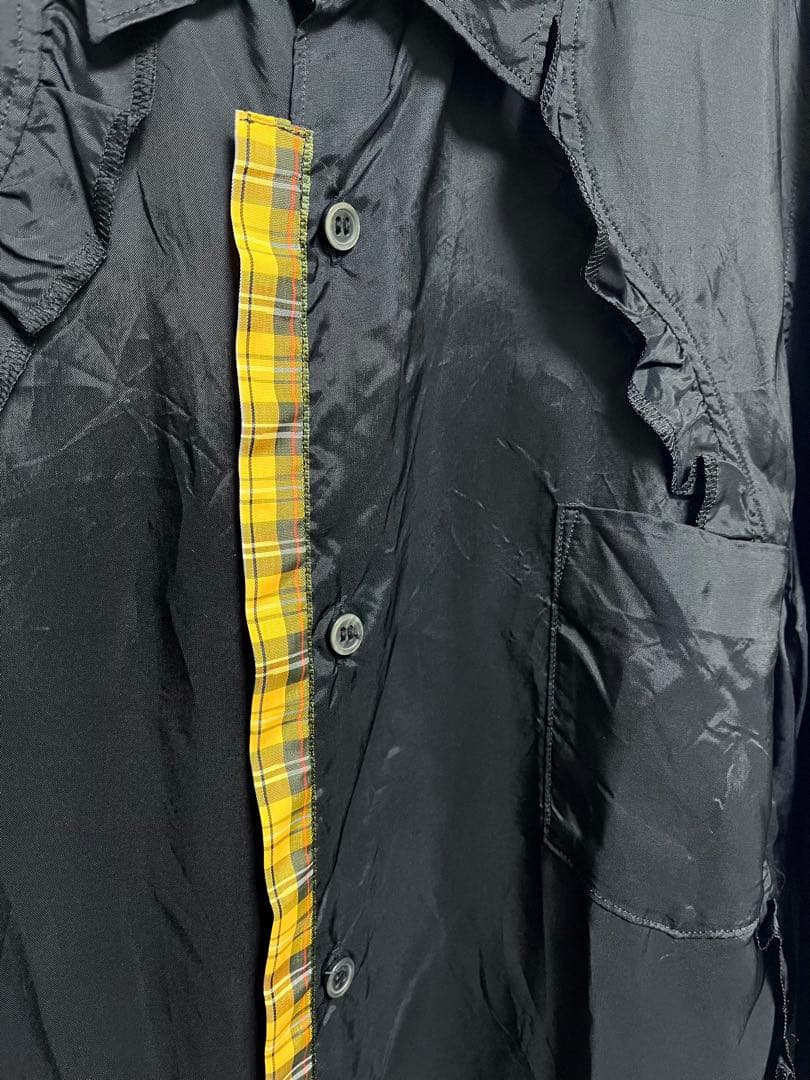 ミ*ヤ様 BLACK COMME des GARÇONS 長袖フリルシャツ L - トップス