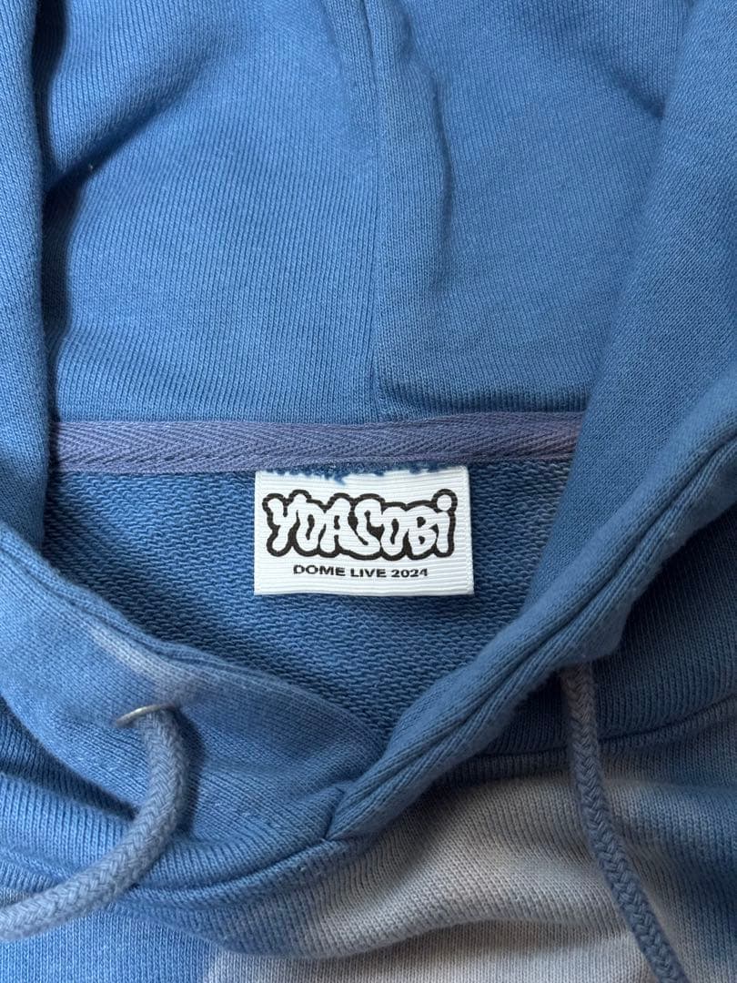 YOASOBI Remake 超現実Hoodie タイダイ ブルー Lサイズ