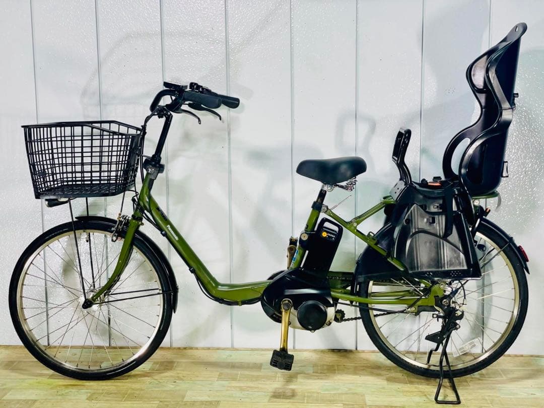 2634パナソニック12アンペア 20インチ子供乗せ電動アシスト自転車