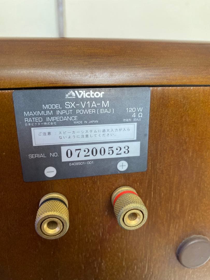 ビクター　SX-VIA -Mブックシェルフスピーカー